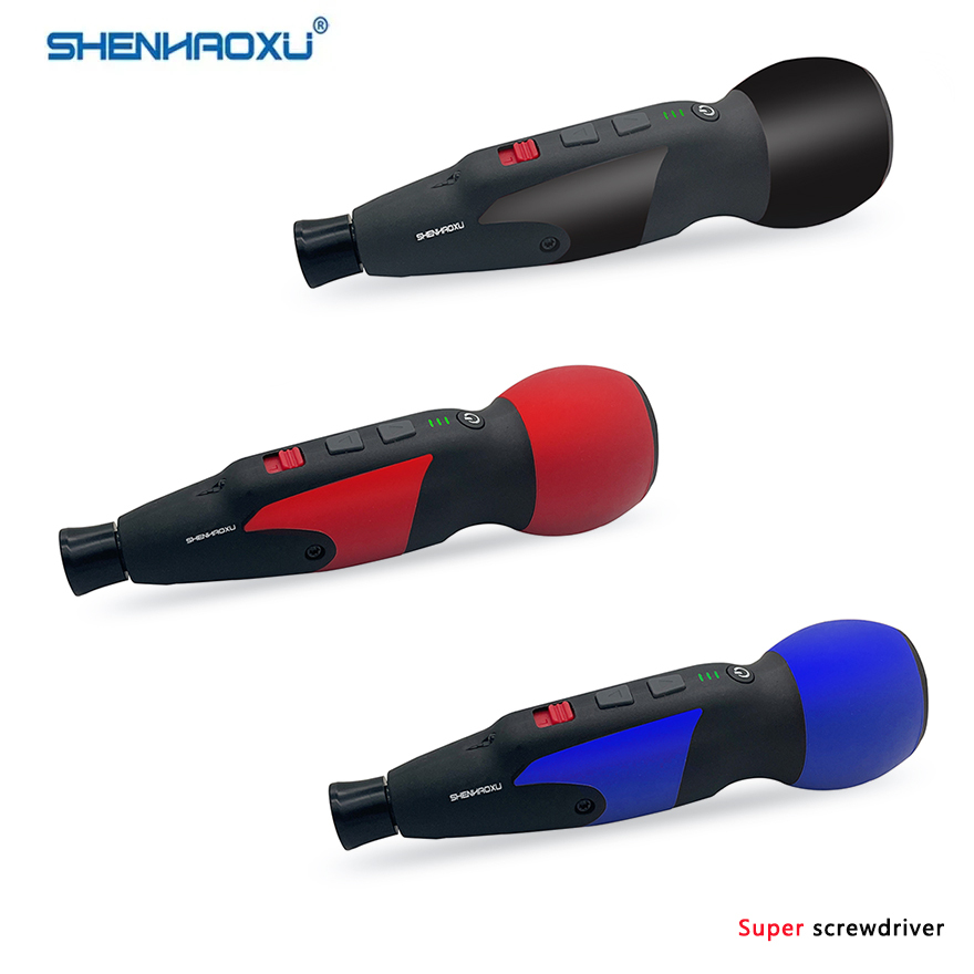 Electric Screwdriver Rechargeable Usb - Mini Elektrische Schroevendraaier Verstelbaar Groot Koppel