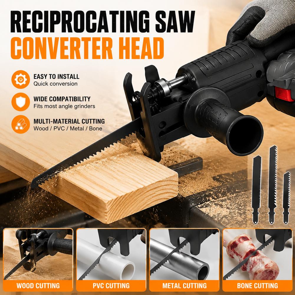 Reciprocating Saw Attachment Drill - Reciprozaagadapter Elektrische boormachine aangepast voor het