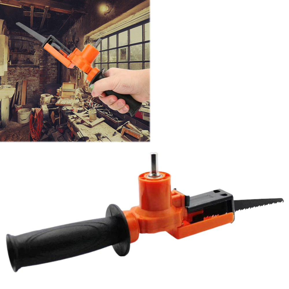 Reciprocating Saw Attachment Drill - Adapter voor elektrische reciprozaag, elektrische boormachine,