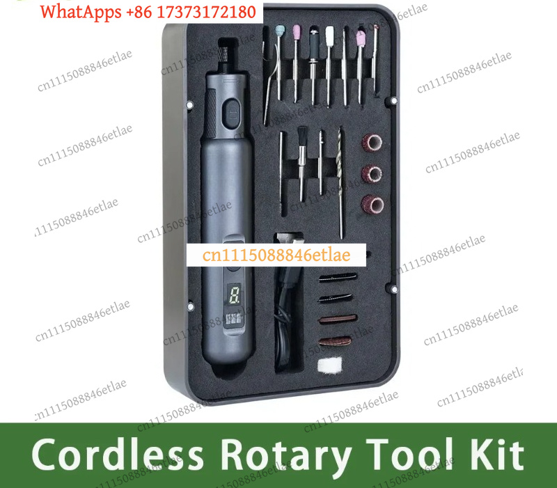 Cordless Rotary Tool Kit Accessories - Creality Draadloze Rotatietoolset, Multifunctioneel, 6 Variabele