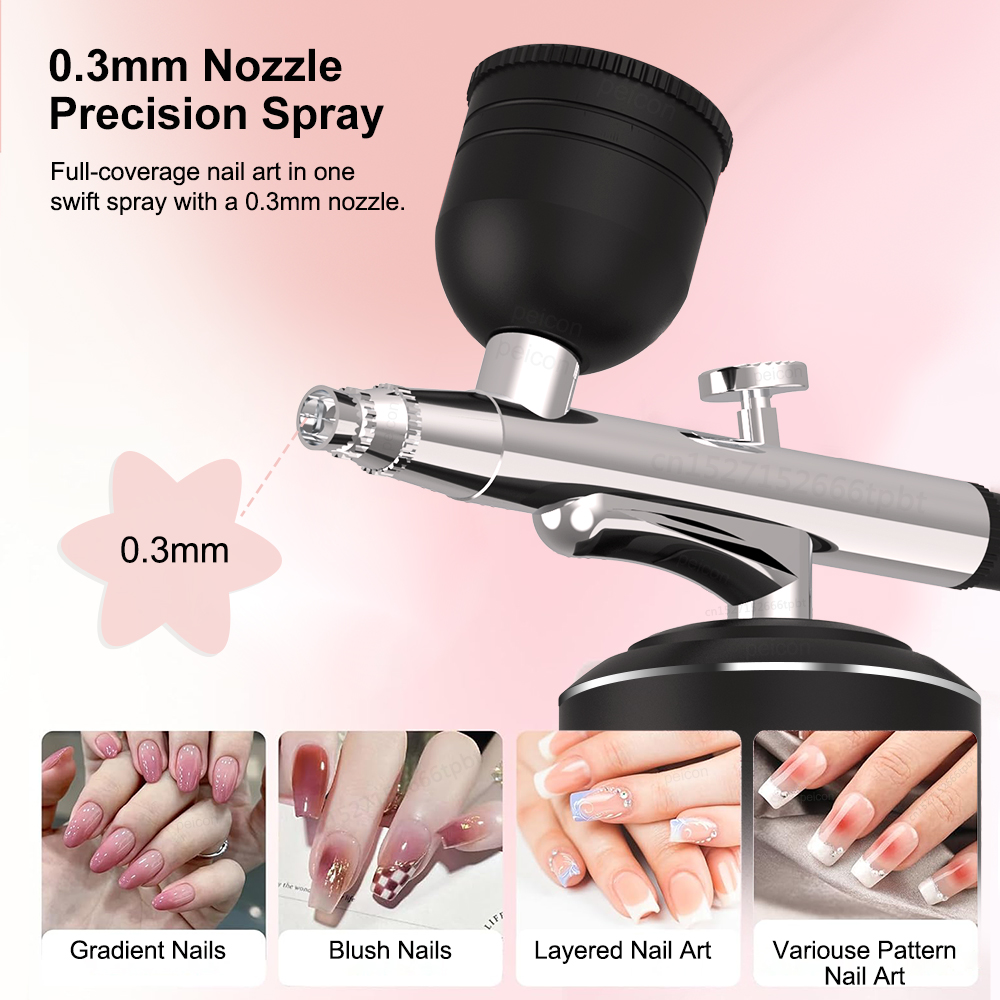  Airbrush met compressor Verf - Airbrush Kit With Mini Compressor recensie en prijs