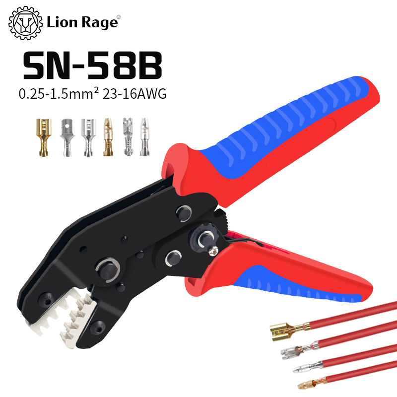 Ratelkrimptang SN-58B tangense - Automatic Wire Stripper Cutter recensie en prijs