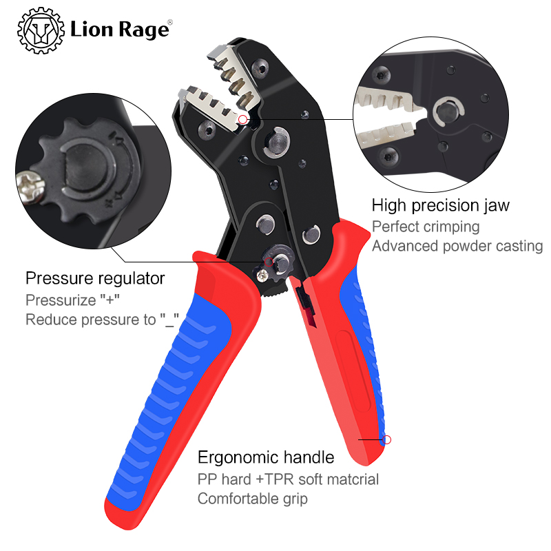 Ratelkrimptang SN-58B tangense - Automatic Wire Stripper Cutter recensie en prijs