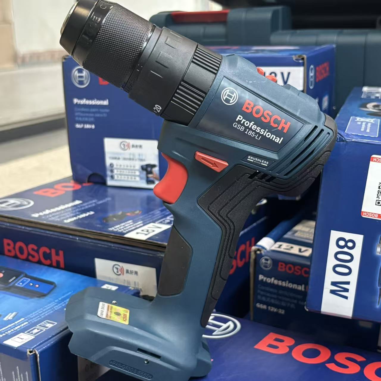 BOSCH GSB 185-LI Borstelloze A - Brushless Cordless Electric Drill 18V recensie en prijs