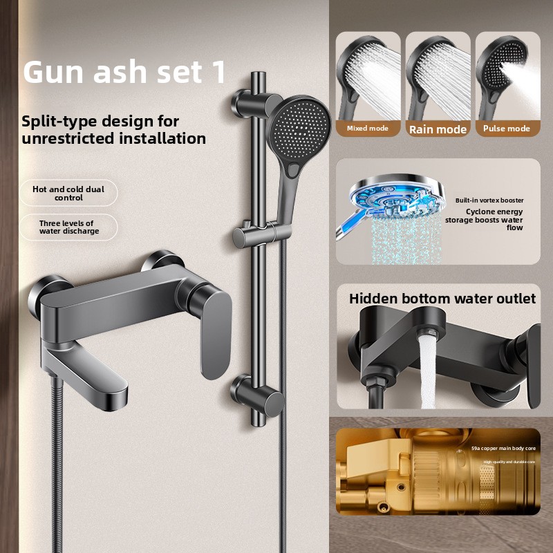 Volledig koperen douchekraanse - Plumbing recensie en prijs