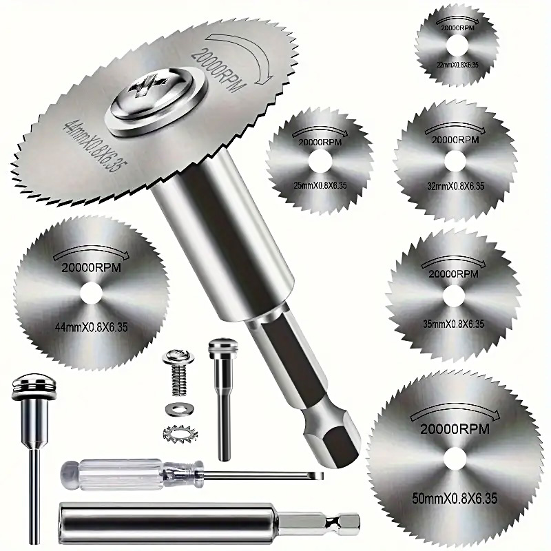 Hogesnelheidsstaalzaagbladen 1 - Cordless Rotary Tool Kit Accessories recensie en prijs