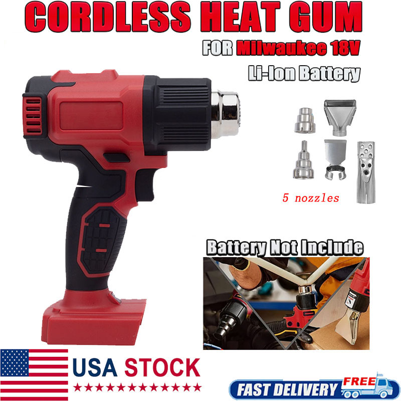 Draadloze heteluchtpistool com - Cordless Heat Gun For Shrink Tubing recensie en prijs
