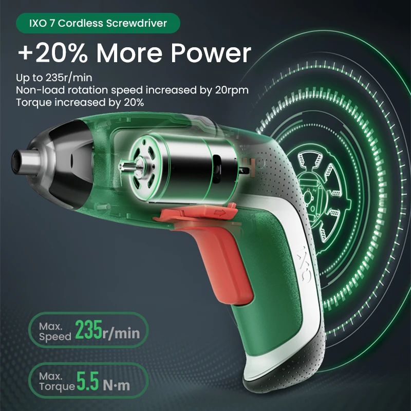 Bosch IXO 7 Draadloze Schroeve - Electric Screwdriver Rechargeable Usb recensie en prijs