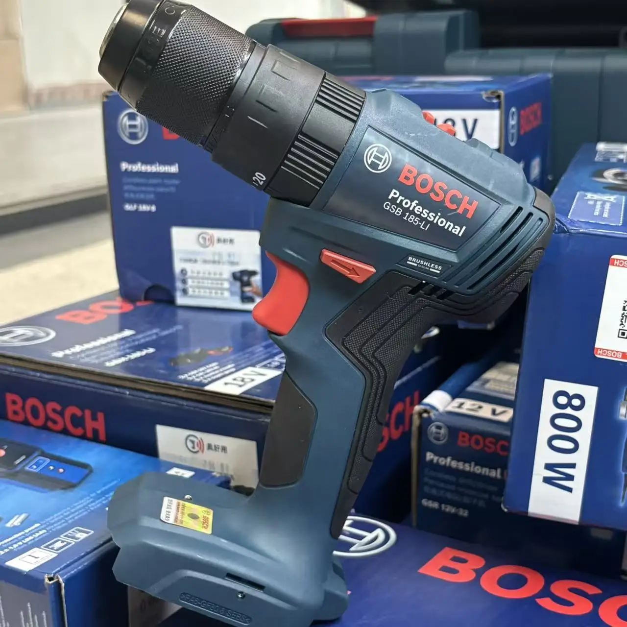 BOSCH GSB 185-LI Borstelloze A - Brushless Cordless Electric Drill 18V recensie en prijs