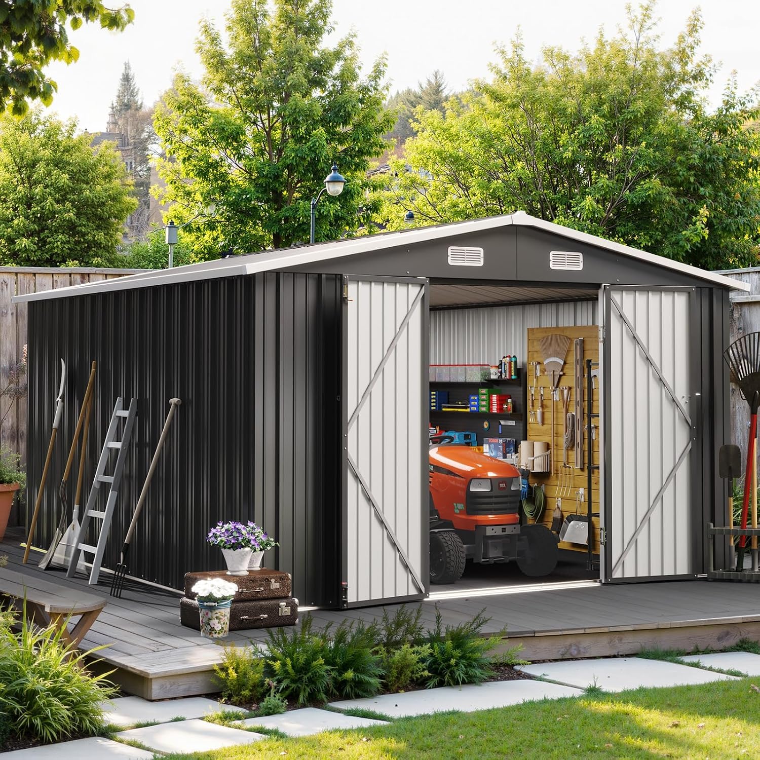 10x12FT Buitenberging Waterdic - Garden Tools recensie en prijs
