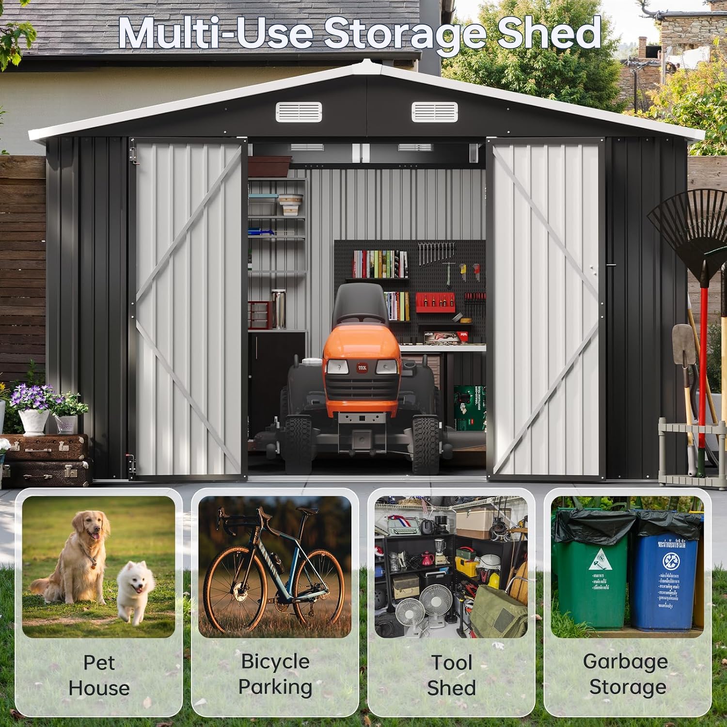 10x12FT Buitenberging Waterdic - Garden Tools recensie en prijs