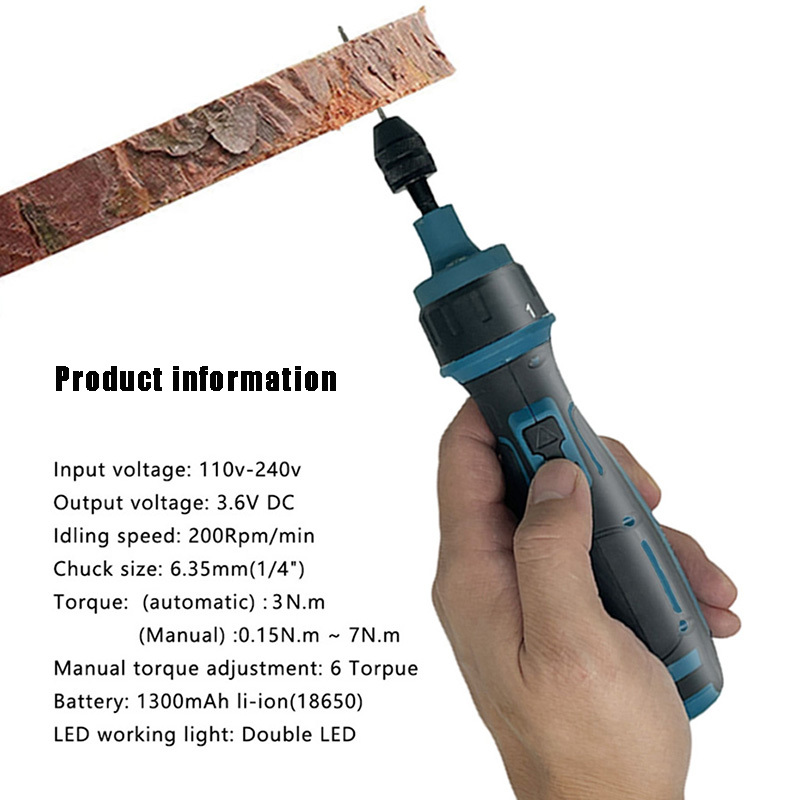 Oplaadbare draadloze elektrisc - Electric Screwdriver Rechargeable Usb recensie en prijs