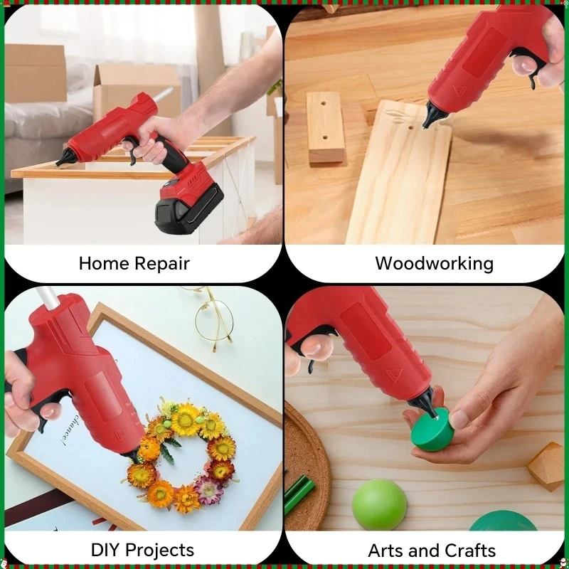 VESMATITY Draadloze Elektrisch - Hot Melt Glue Gun Cordless recensie en prijs
