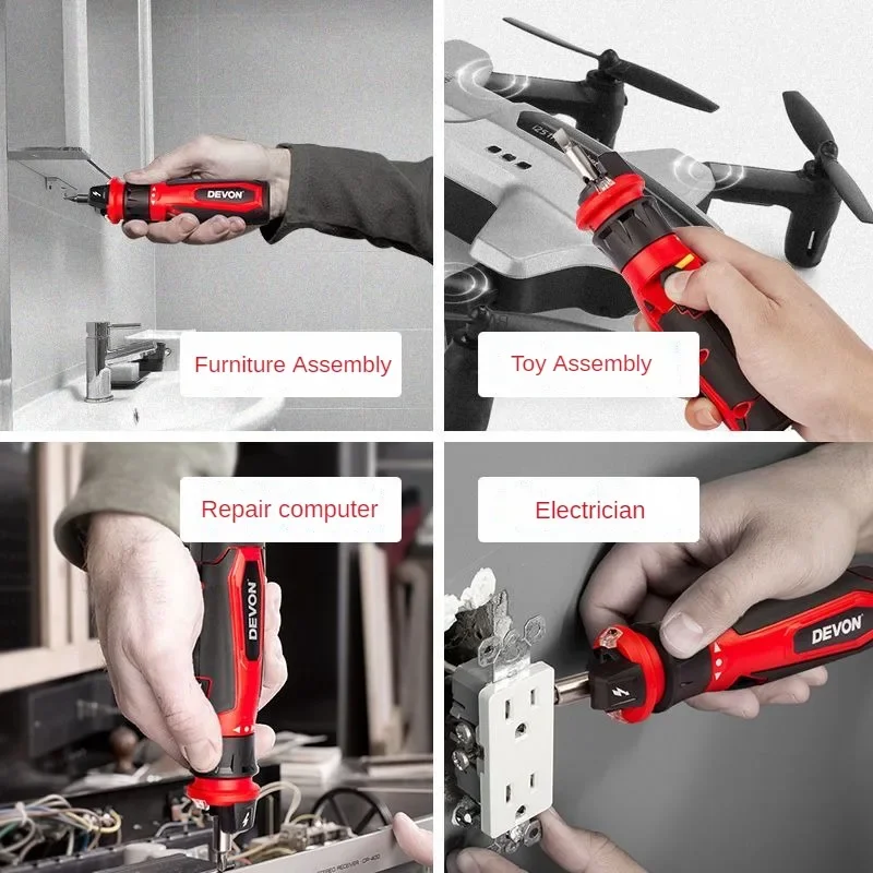 Devon 4V Mini Elektrische Schr - Electric Screwdriver Rechargeable Usb recensie en prijs