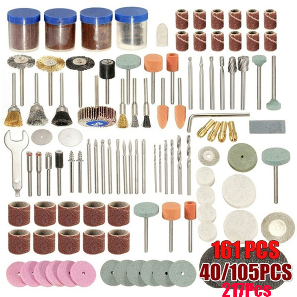 40 ~ 217 Stuks Elektrisch Gere - Cordless Rotary Tool Kit Accessories recensie en prijs