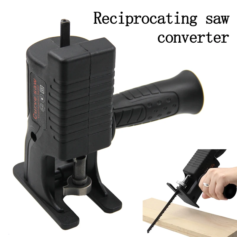 Handbediende elektrische boorm - Reciprocating Saw Attachment Drill recensie en prijs