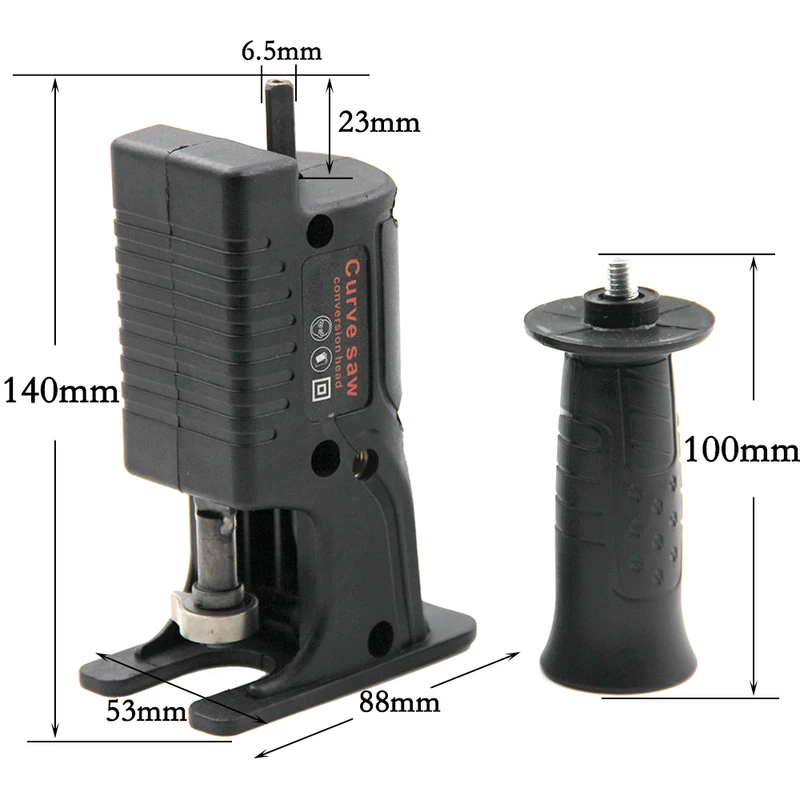 Handbediende elektrische boorm - Reciprocating Saw Attachment Drill recensie en prijs