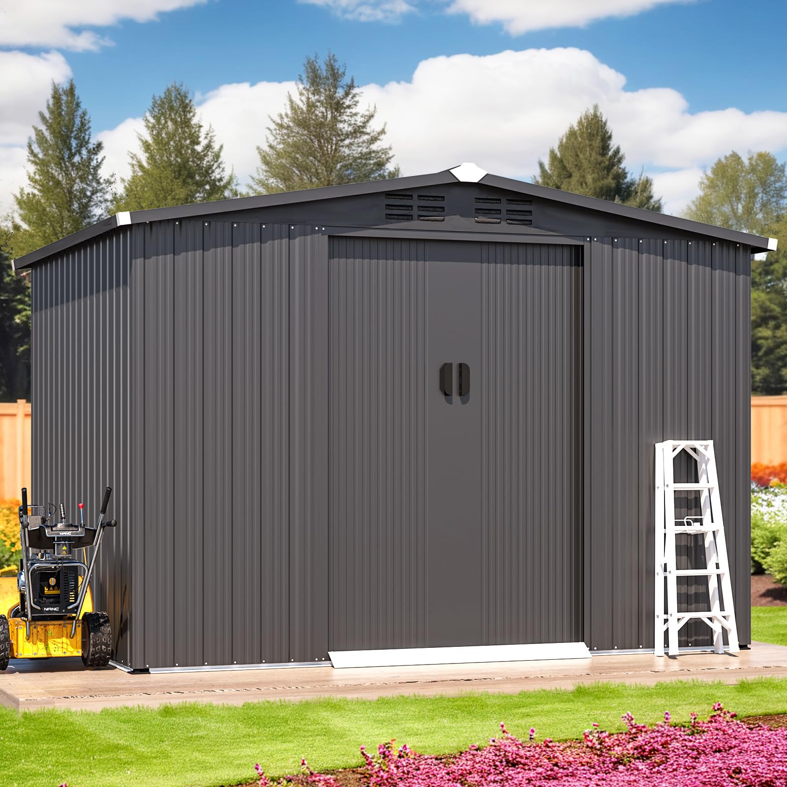 8x6 FT gegalvaniseerde stalen  - Garden Tools recensie en prijs