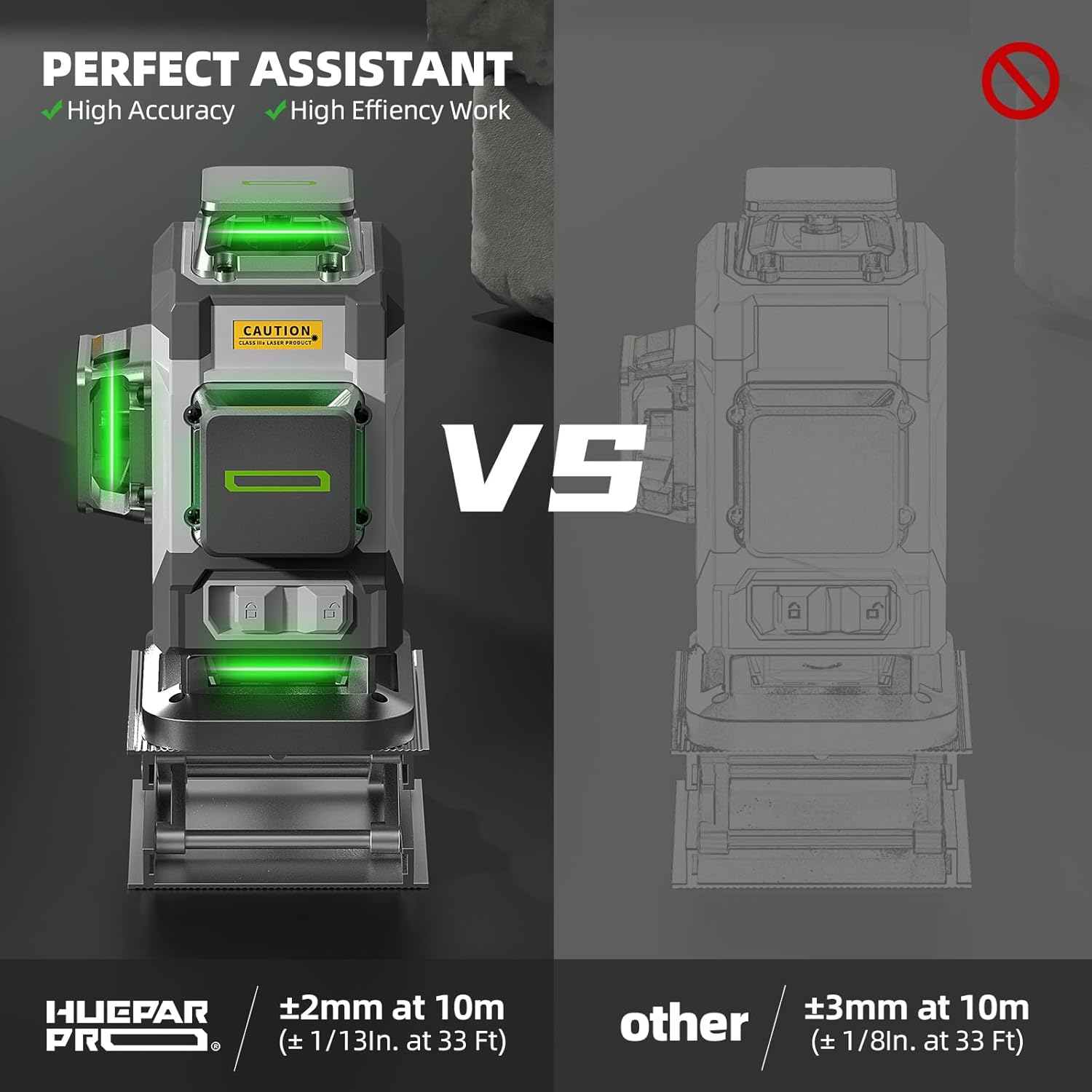Huepar Professional 4D kruisli - Laser Level 16 Lines 4D Green recensie en prijs